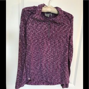 Athleta 3/4 zip pullover